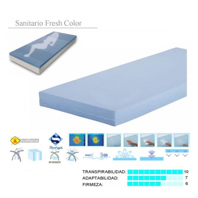 Colchón Sanitario Fresh Color Colchón Sanitario Fresh Color