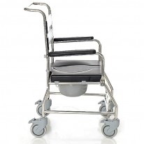 Silla de ducha con inodoro y ruedas Iguazú