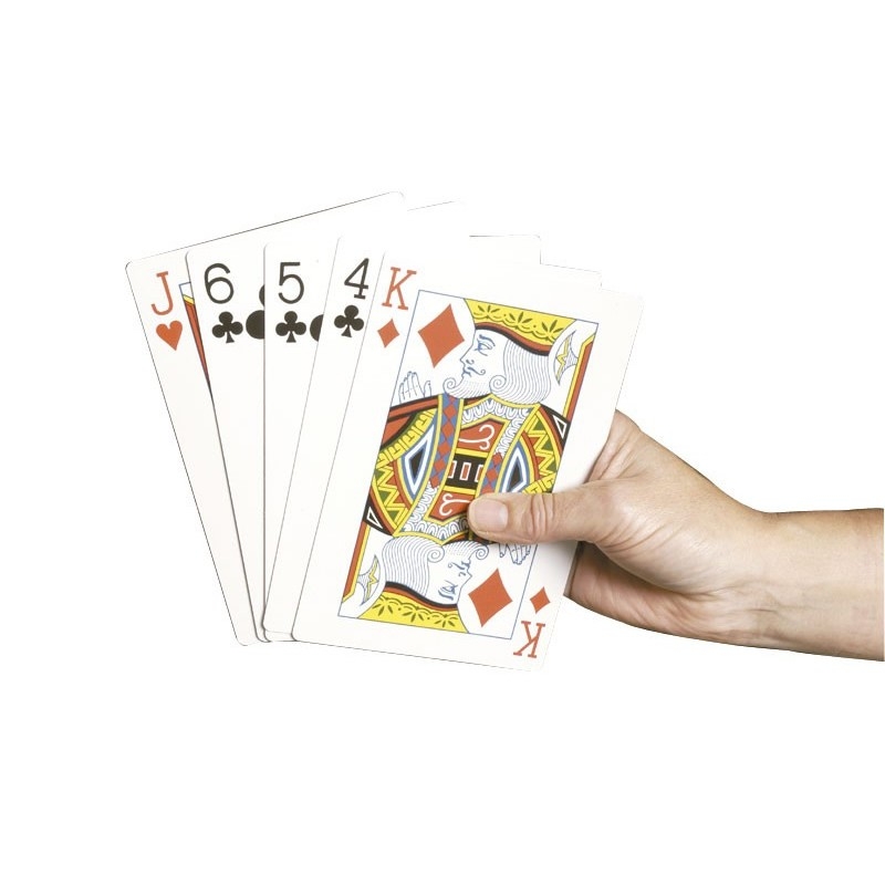 Baraja de Cartas de Poker Extragrande Baraja de Cartas de Poker Extragrande