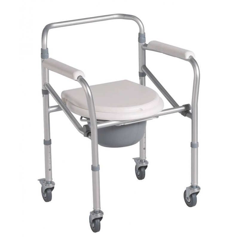 Silla con Inodoro Plegable Silla con Inodoro Plegable