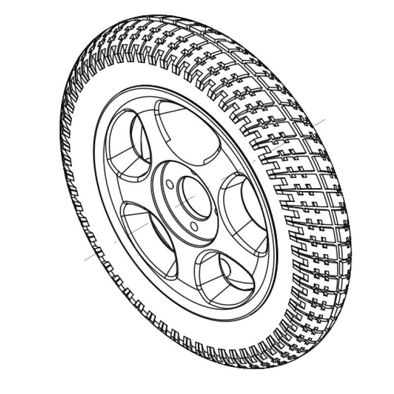 Rueda motriz 12,5'' y 13'' Salsa y Salsa M