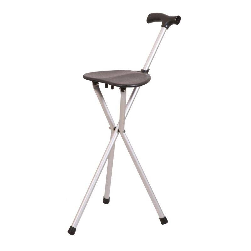 Bastón de Aluminio con Asiento Bastón de Aluminio con Asiento