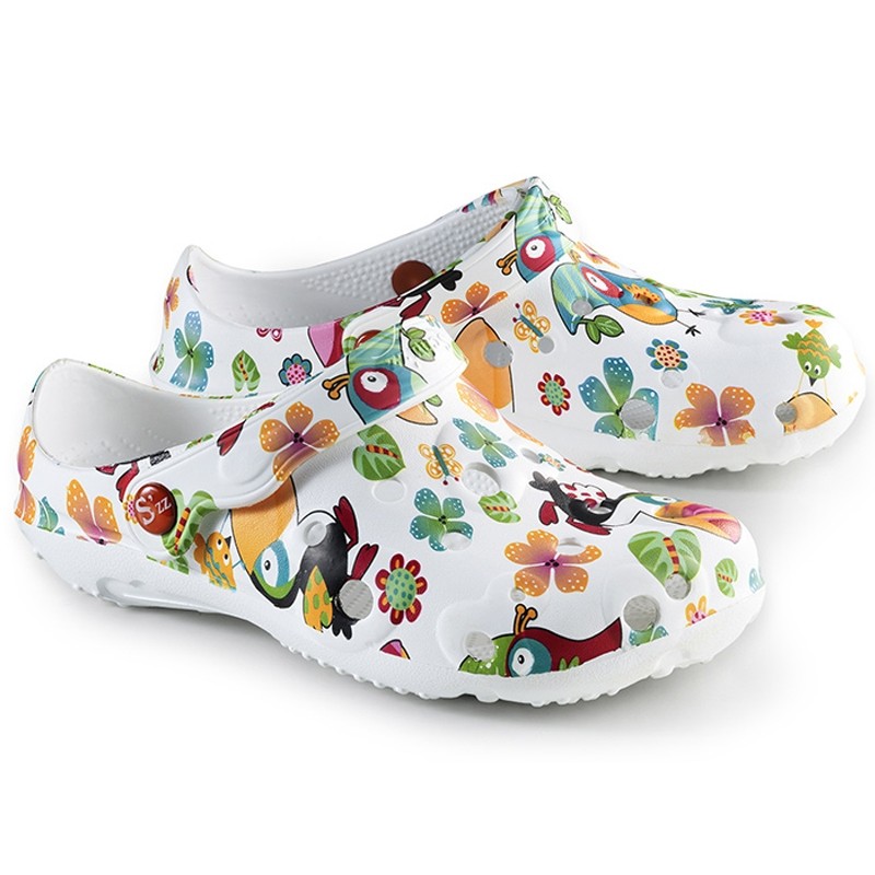 Zuecos Sanitarios Mujer Crocs - Zuecos Enfermera Crocs