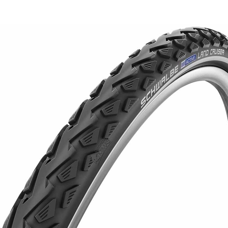 Cubiertas para Sillas de Ruedas Activas SCHWALBE Land Cruiser 24x1.75 24x1.90