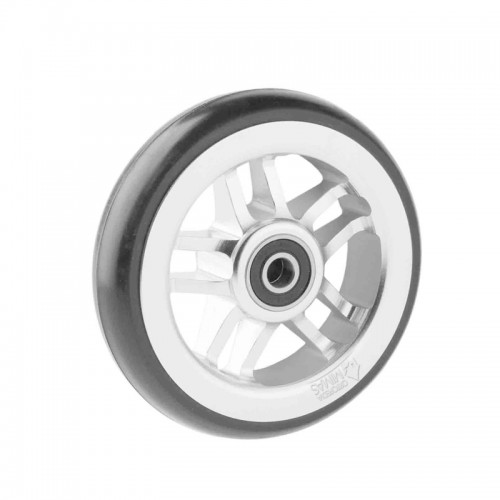 Ruedas Completas de Diseño Blanco con Neumáticos de Caucho 100x24 - 125x24