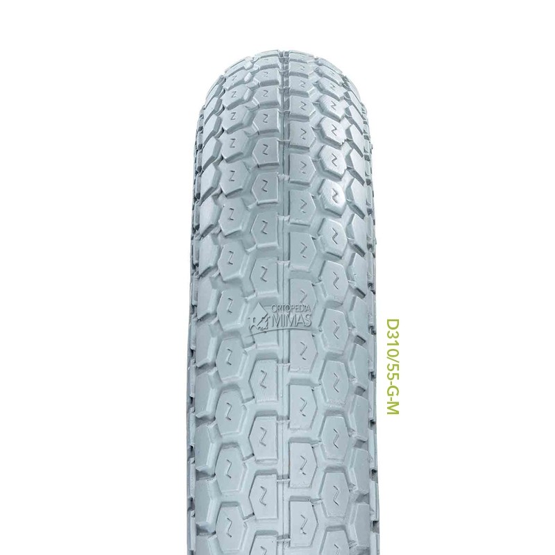Neumáticos para Sillas de Ruedas Manuales 10"x2" 250x50 mm. Negra