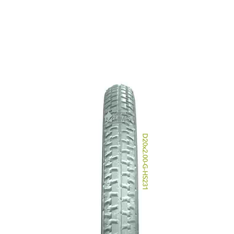 Neumáticos para Sillas de Ruedas Manuales 20"x1" 510x25 mm.