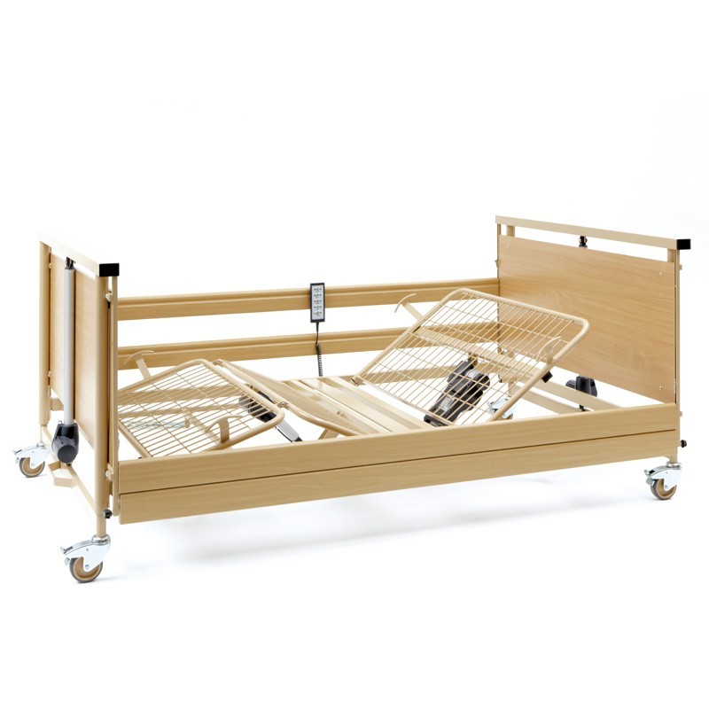 Cama Articulada con Carro Elevador Alura Low XL 120 cm