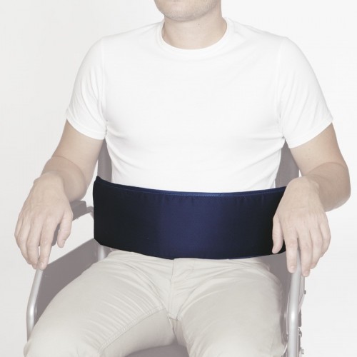 Cinturón abdominal para silla de ruedas 