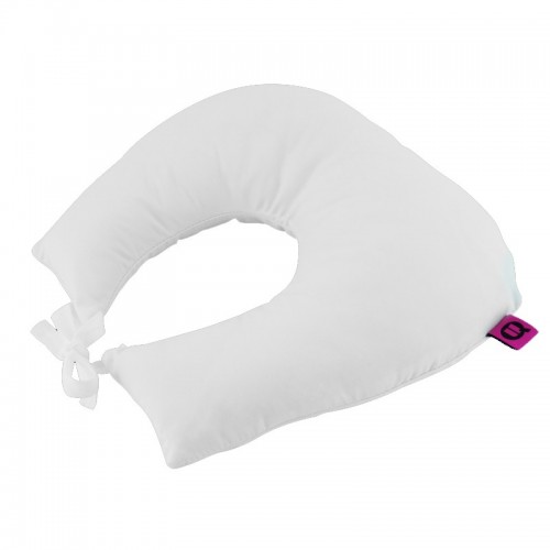 Almohada Herradura De Viaje Desenfundable Blanco