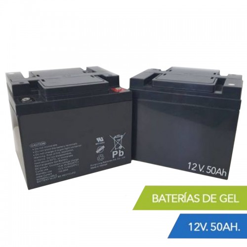 Batería de Gel 12V. 50Ah.