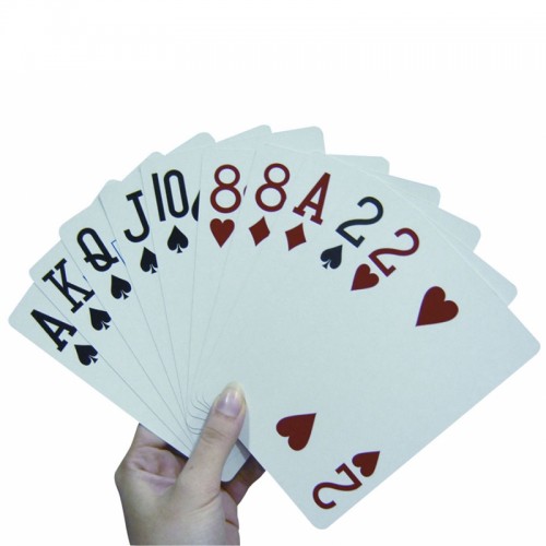 Baraja de Cartas de Póker Extragrande