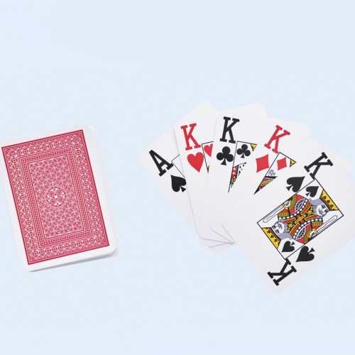 Cartas de Póker con Numeración Grande
