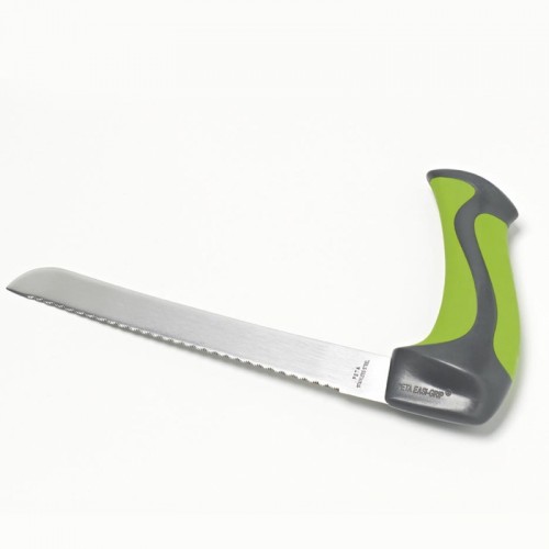 Cuchillo para el pan con mango a 90°