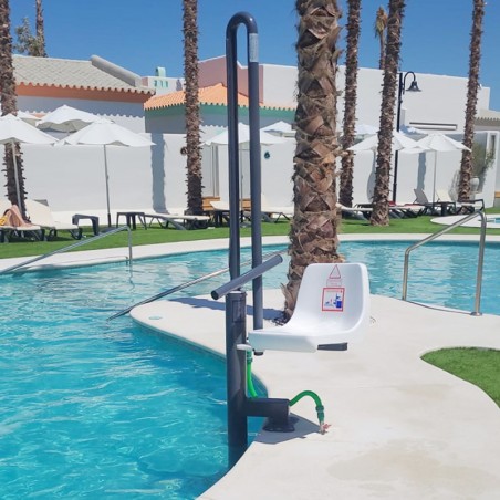Grúa de Piscina Económica Metalu Basic
