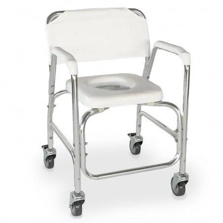 Silla para Ducha y WC de Aluminio