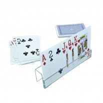 Soporte de Plástico Transparente para Cartas