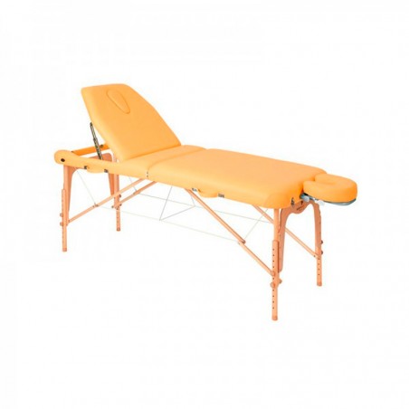 Camilla Plegable con Tensores de Madera