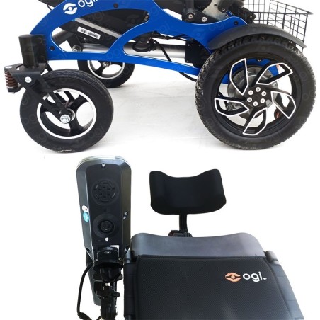 Silla de Ruedas Eléctrica con Reclinación Smart Tilt Function