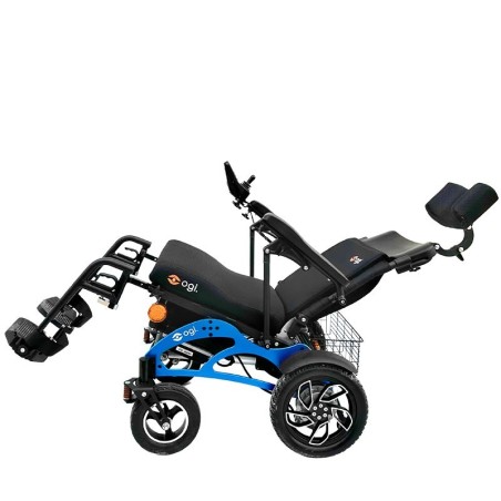 Silla de Ruedas Eléctrica con Reclinación Smart Tilt Function