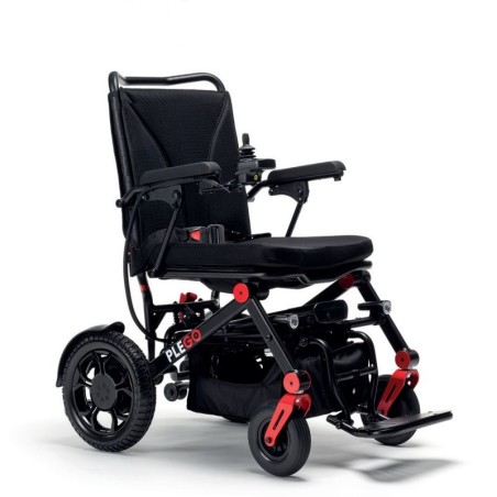 Silla de Ruedas Eléctrica Plegable y Ligera Plego
