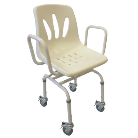 Silla Giratoria de Ducha con Ruedas