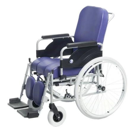 Silla de Ruedas Reclinable con Inodoro