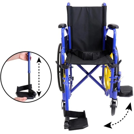 Silla de Ruedas Infantil Plegable y Ligera