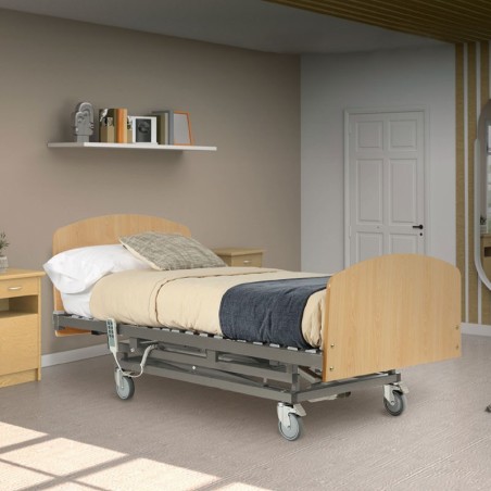 Cama Eléctrica con Carro Elevador Recom Plus