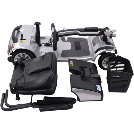 Scooter Eléctrico con Luces Mate