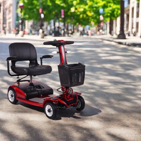 Scooter Eléctrico con Luces Mate
