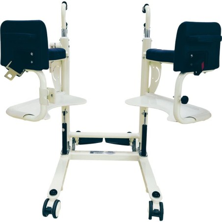 Silla de Ducha, Transferencias y WC Moovy Ajustable
