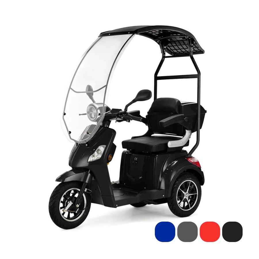 Scooter-Moto Eléctrica 3 Ruedas Draco Veleco