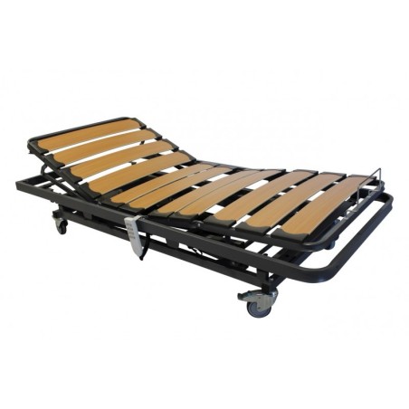 Cama con Carro Elevador Económica L120