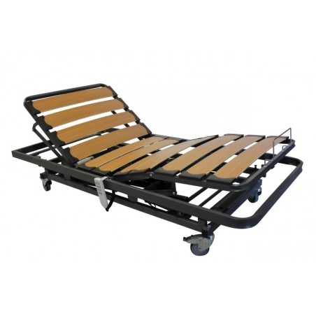 Cama con Carro Elevador Económica L120