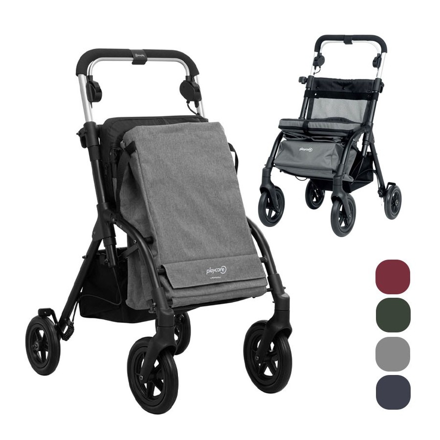 Rollator para la Compra con Asiento y Respaldo R05