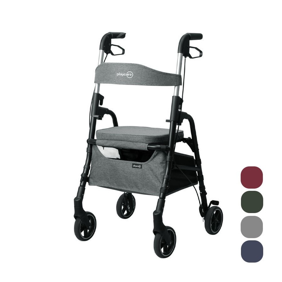 Andador Ligero con Asiento y Cesta W04