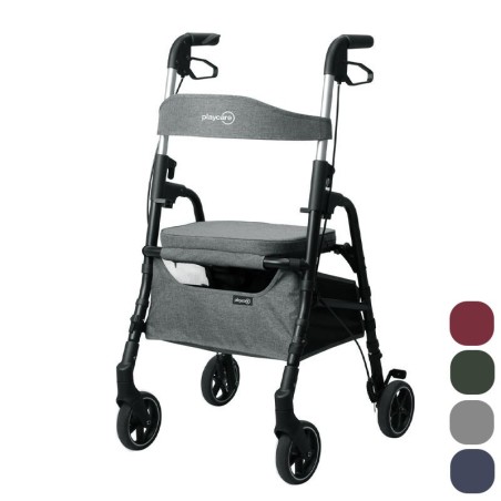 Andador Ligero con Asiento y Cesta W04