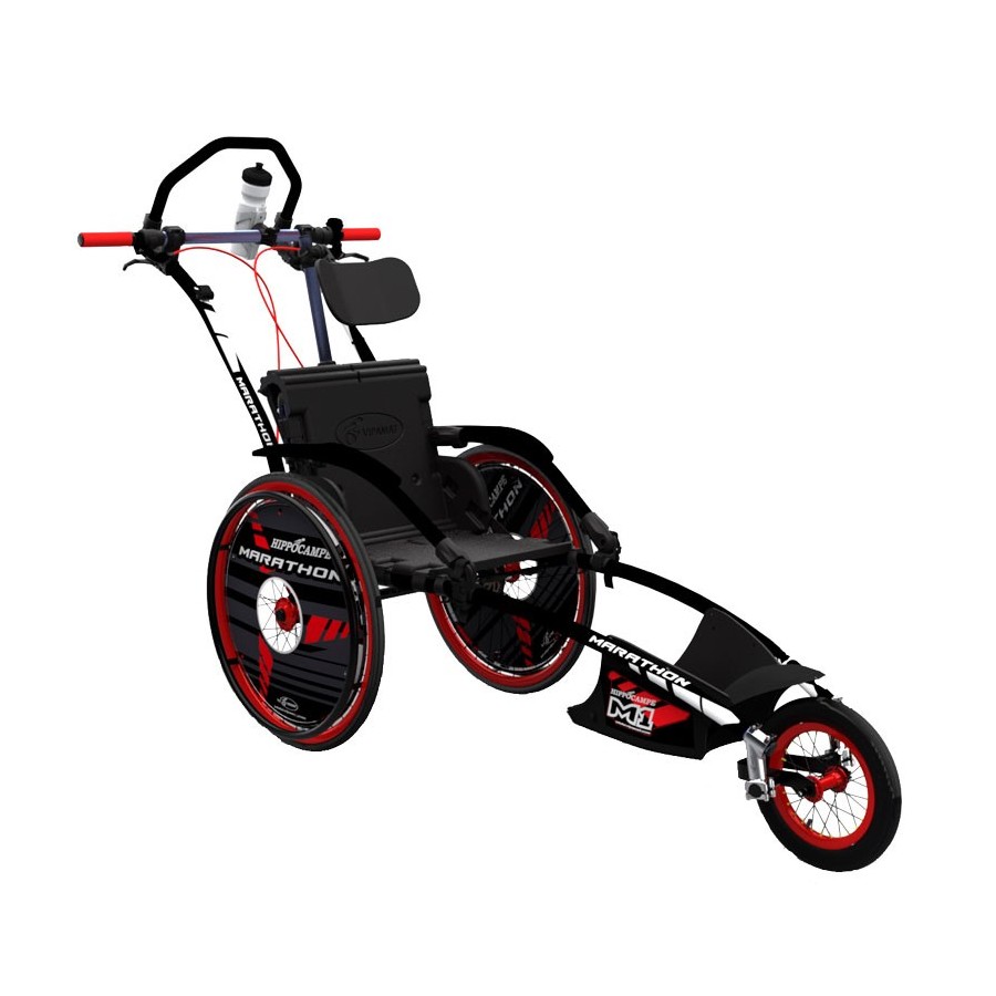 Silla de Ruedas para Carreras Hippocampe Marathon y Trail