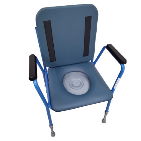 Silla WC Acolchada Regulable en Altura Sidney