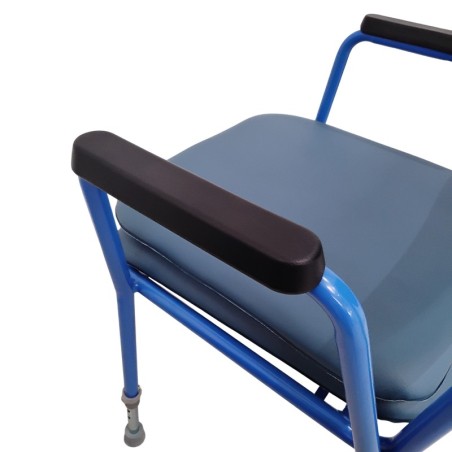 Silla WC Acolchada Regulable en Altura Sidney