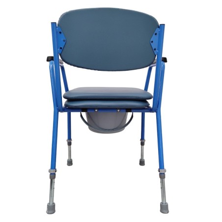 Silla WC Acolchada Regulable en Altura Sidney