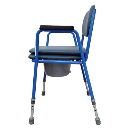 Silla WC Acolchada Regulable en Altura Sidney