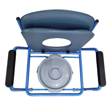 Silla WC Acolchada Regulable en Altura Sidney