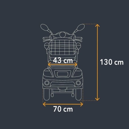 Scooter Eléctrico 3 Ruedas ZT15 Veleco