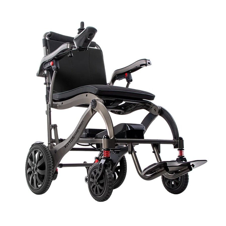Silla de Ruedas Eléctrica Plegable Kittos Magnesium
