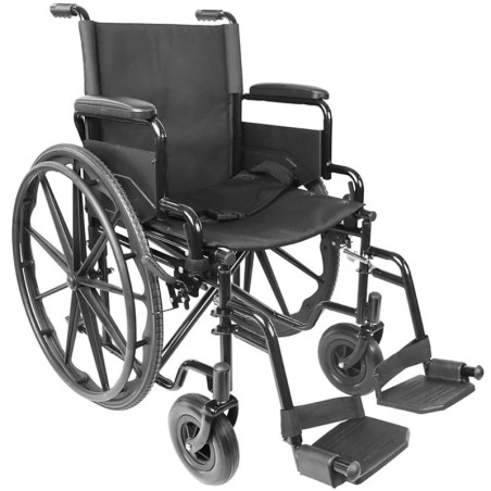 Silla de Ruedas Plegable y Autopropulsable