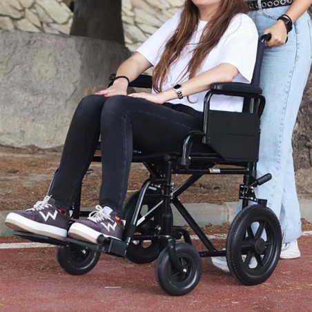 Silla de Ruedas Plegable de Tránsito
