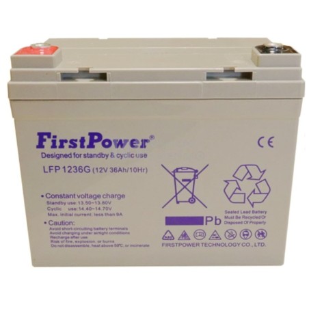 Batería de Gel 12V. 36Ah.