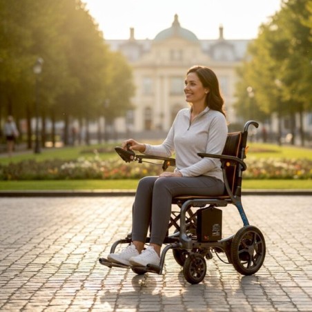Sillas de Ruedas Eléctrica Ultraligera Vera